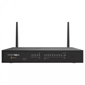 SonicWall TZ380 Gen 8 stalinis tinklo saugos įrenginys su 10x 1GbE, 2x 2.5GbE, 2x 5GbE, 6 Gbps ugniasienės pralaidumu