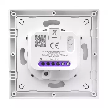 SONOFF MINI-RBS-E Matter išmanusis sieninis jungiklis žaliuzėms, Wi-Fi 2.4GHz, AC 100-240V, 3A