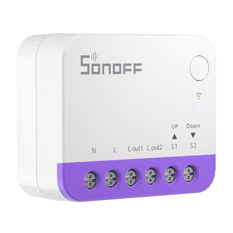 Sonoff MINI-RBS WiFi išmanusis mini roletų jungiklis (2 vnt.)