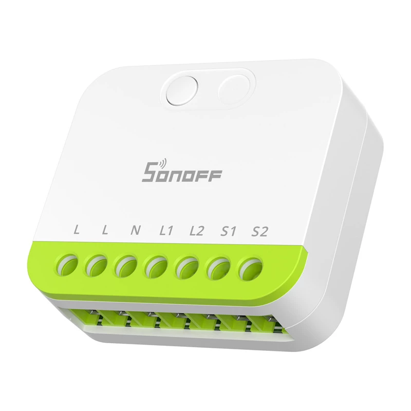 Sonoff MINI-ZB2GS ZigBee dviejų kanalų mini jungiklis