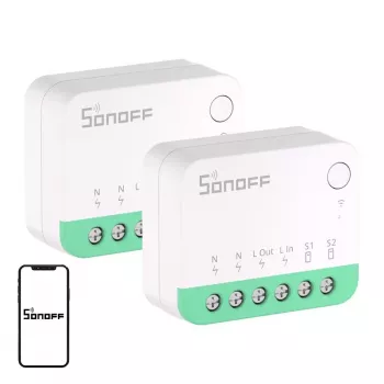 SONOFF MINIR4M (Extreme) Matter Switch, 2 rinkinys