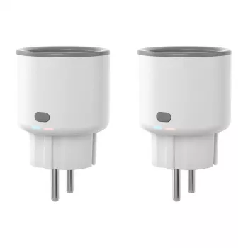SONOFF S60ZBTPF Zigbee 3.0 Smart Plug (2 vnt.) F tipo, nuotolinis valdymas, planavimas, balso valdymas