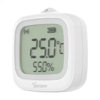 SONOFF SNZB-02WD ZigBee LCD temperatūros ir drėgmės jutiklis