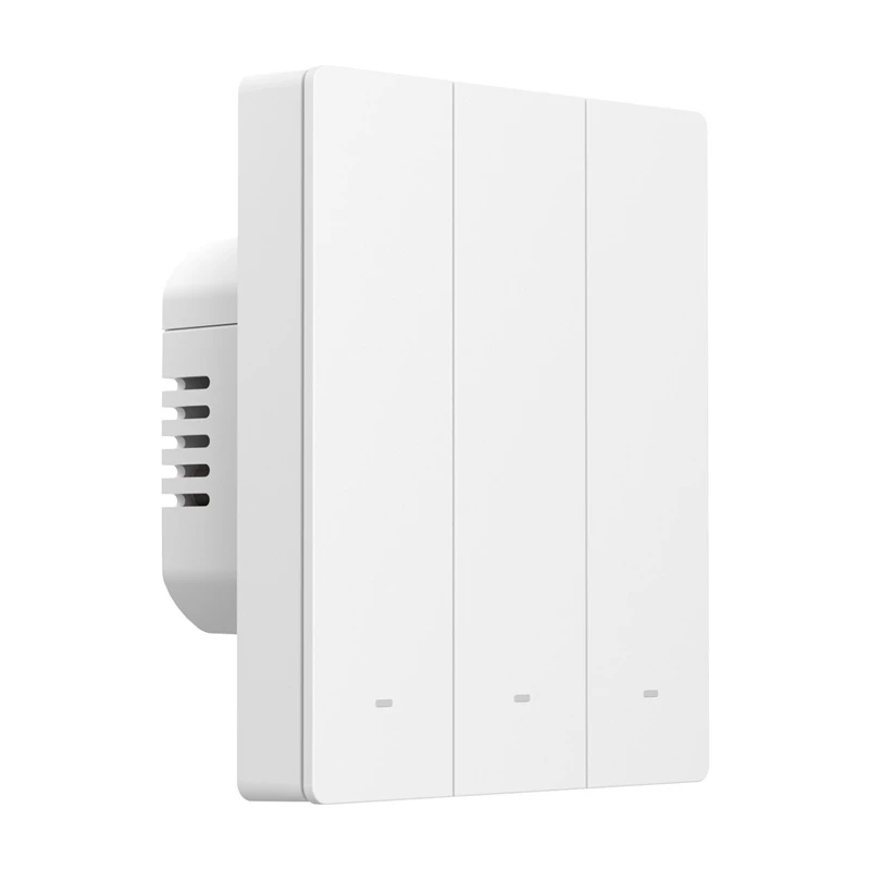 SONOFF ZBM5-3C-80W 3 kanalų Zigbee išmanusis lietiminis sieninis jungiklis
