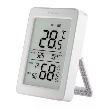 SONOFF ZigBee SNZB-02DR2 temperatūros ir drėgmės jutiklis, 2 vnt. pakuotė