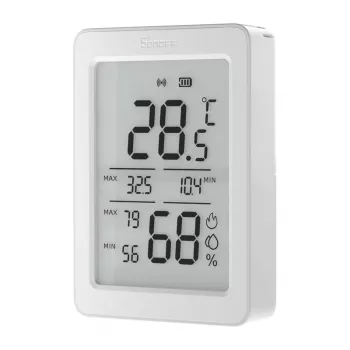 SONOFF ZigBee SNZB-02DR2 temperatūros ir drėgmės jutiklis, 2 vnt. pakuotė