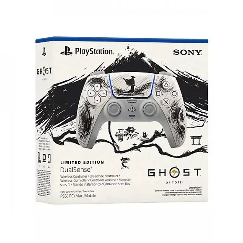 Sony DualSense Wireless Controller Ghost of Yotei Black Edition, skirtas PS5, PC, Mac, iOS, Android