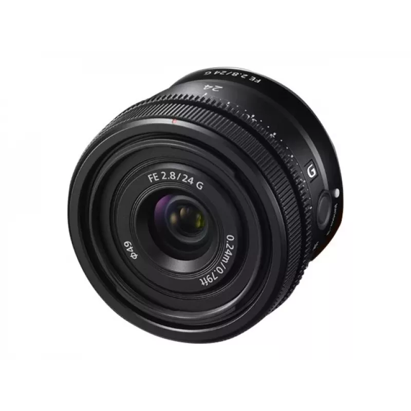 Sony FE 24mm f/2.8 G pilno kadro pirminis objektyvas