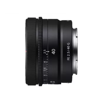 Sony FE 40mm f/2.5 G pilno kadro pirminis objektyvas (SEL40F25GB.SYX)