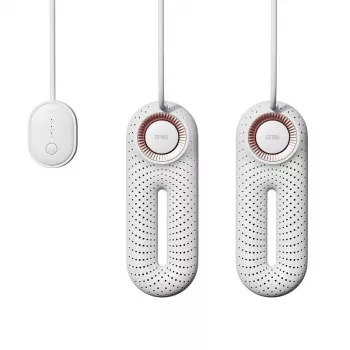 Sothing Zero Shoes Pro elektrinis batų džiovintuvas su PTC šildymu, 60°C pastovi temperatūra, 3/6/9H laikmatis, apsauga nuo perkaitimo, 20W, 220-240V, baltas