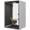 SOUNDBOX INC Soundbox Office Pod SR-M (F4) 1 Person White - Akustinė telefono būdelė su LED apšvietimu ir ventiliacija