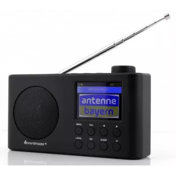 Soundmaster IR6500SW nešiojamasis skaitmeninis radijas Internet/DAB+/FM WLAN Bluetooth