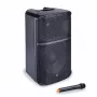 Soundsation Provibe 10AIR Active 10 colio 2 krypčių PA garsiakalbis su Bluetooth ir USB MP3 grotuvu, 300W RMS, juodos spalvos