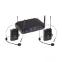 Soundsation WF-U216PP dviejų kanalų UHF belaidė mikrofono sistema 520-550MHz
