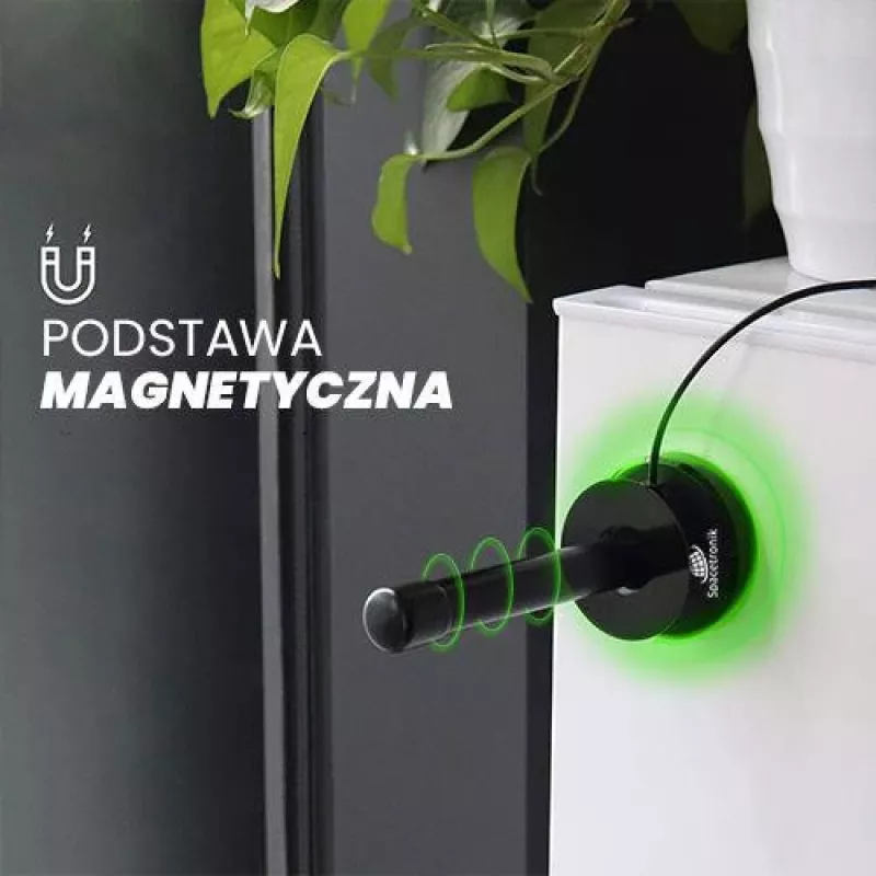 Spacetronik Hook TV DVB-T2 magnetinė antena su 28 dBi stiprintuvu ir 3 m laidu