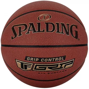 Spalding Grip Control krepšinio kamuolys, 7 dydis, rudas, kompozitinė oda, vidaus/lauko