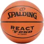 Spalding React TF-250 krepšinio kamuolys 5 dydis rudas 76803Z