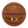 Spalding TF Gold krepšinio kamuolys vidaus ir lauko žaidimams - oficialus 7 dydis, kompozitinė oda, patobulintas sukibimas, gilaus kanalo dizainas, oranžinė