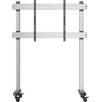 SpeaKa Professional SP-DS-200 TV vežimėlis su ratukais 70-120 colių ekranams su apsauga nuo vagystės, 150 kg