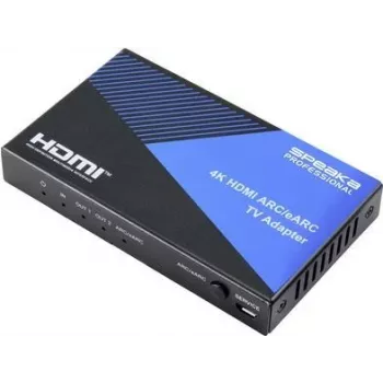 SPEAKA PROFESSIONAL SP-HDA-500 4K UHD HDMI 2.0 kabelis 5m – 18Gbps, HDR, ARC, auksu padengti, trigubai ekranuotas, juodas SP-10084796