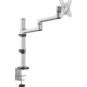 SpeaKa Professional SP-MM-1060 vieno monitoriaus laikiklis ant stalo 17-32 colių ekranams, aliuminis, visiškai judrus, reguliuojamo aukščio, VESA 75/100, 9kg, juodas SP-14376400