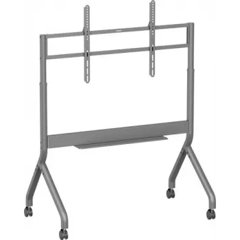 SpeaKa Professional SP-TVC-1500 elektrinis reguliuojamo aukščio TV vežimėlis 60-110 colių ekranams, 136 kg keliamoji galia, VESA iki 1000x600, juodas SP-14129904
