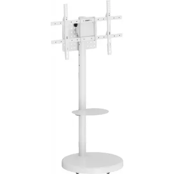 SpeaKa Professional SP-TVS-800 reguliuojamo aukščio pakreipiamas TV stovas ant grindų 37-86 colių ekranams, VESA 200x200 iki 800x500, 50 kg, juodas