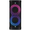 Garsiakalbis Party Box SVEN PS-1250, juodas (300W, TWS, IPx4, Bluetooth, FM, USB, microSD, LED ekranas, 13500mAh)