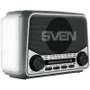 Garsiakalbis SVEN SRP-150, pilkas (3W, Bluetooth, FM/AM/SW, USB, microSD, žibintuvėlis, baterija)