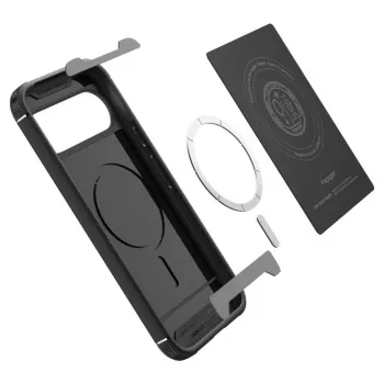 Spigen Core Armor Mag MagSafe dėklas, skirtas Google Pixel 10 Pro XL - matinė juoda