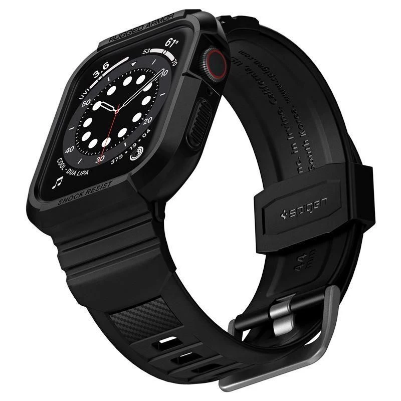 Spigen Rugged Armor dėklas, skirtas Apple iPhone 11 - matinė juoda