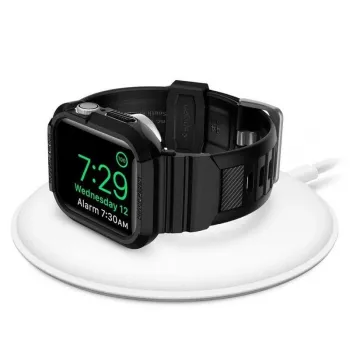 Spigen Rugged Armor dėklas, skirtas Apple iPhone 11 - matinė juoda
