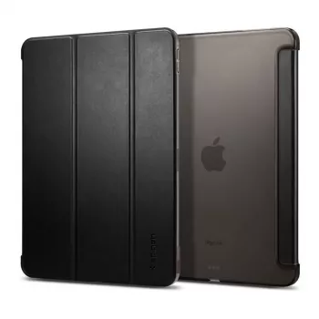 Spigen Smart Fold Case, skirta iPad Air 13 inch 2024 - juoda