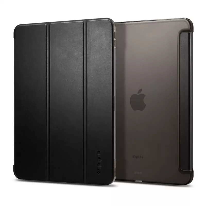 Spigen Smart Fold Case, skirta iPad Air 13 inch 2024 - juoda