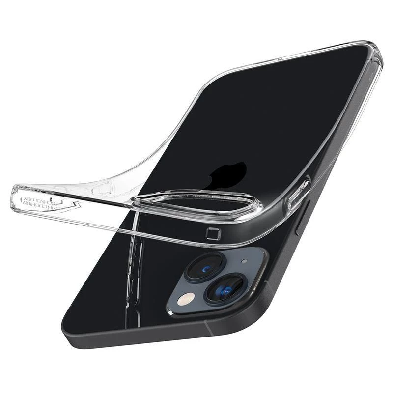 Spigen Ultra Hybrid Crystal Clear Case, skirtas Samsung Galaxy S23 Ultra