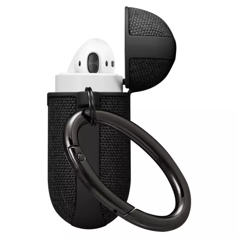 Spigen Urban Fit Case, skirtas Apple AirPods (1 ir 2 kartos) - juoda