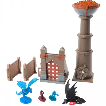 SPINMASTER How to Train Your Dragon - Dragon Arena: Torch Tower Playset