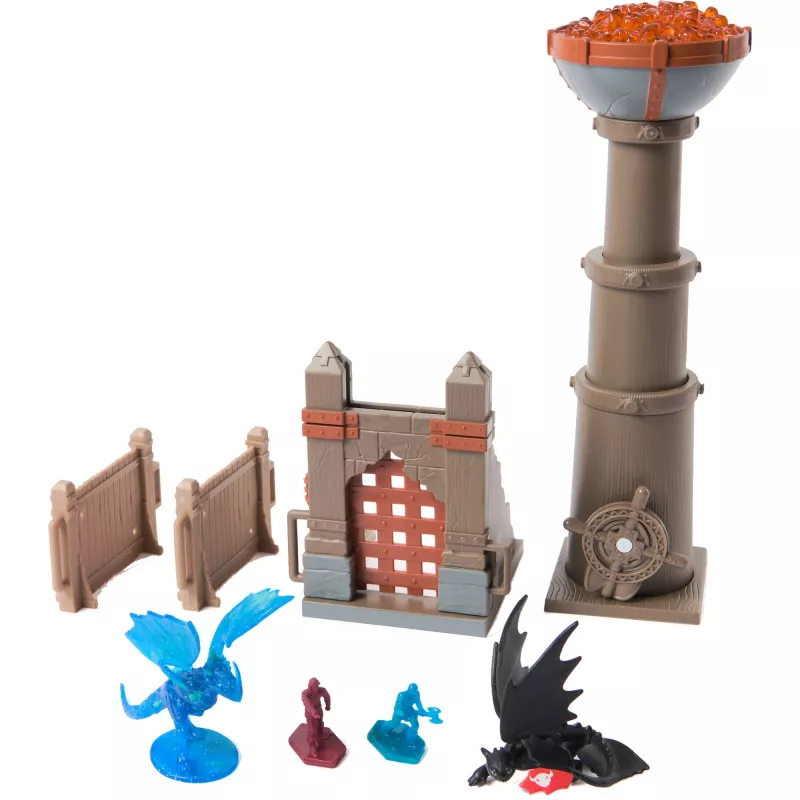 SPINMASTER How to Train Your Dragon - Dragon Arena: Torch Tower Playset
