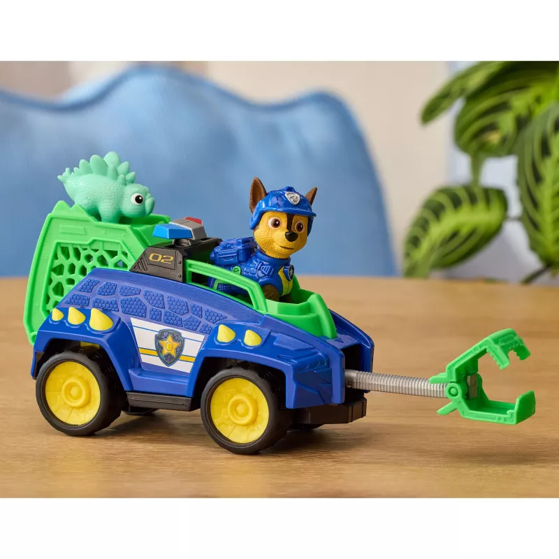SPINMASTER Paw Patrol: The Dino Movie - Chase's Dino Rescue Cruiser