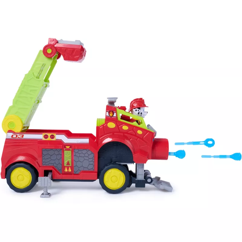 SPINMASTER Paw Patrol: The Dino Movie - Marshall's Extra Large Dino Rescue Fire Truck
