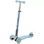 SPOKEY Plier 3 ratų pusiausvyros paspirtukas vaikams, mėlynas, valdomas kūno pasvirimu, LED ratai, reguliuojamas vairas 62-72 cm, max 50 kg