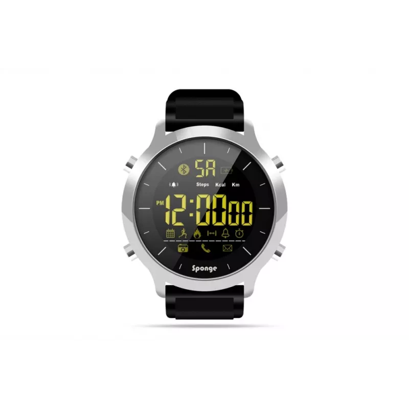 Sponge Surfwatch LCD 1.4i Waterproof Smartwatch Black