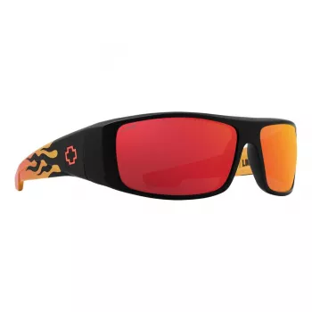 SPY MAN Sunglasses 1800000000083 Matte Black Frame Grey Tint Lens 61mm