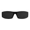 SPY akiniai nuo saulės unisex 6700000000285 matinis juodas rėmelis, dūminiai lęšiai 63/14/130 mm