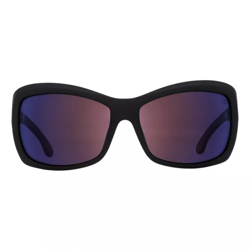 SPY moteriški akiniai nuo saulės 673011374795 - acetatinis rėmelis, polikarbonatiniai lęšiai, 54 mm lęšio plotis
