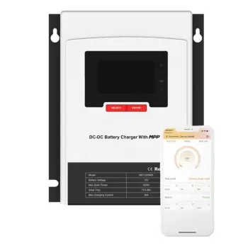 SRNE MPPT 30A DC-DC saulės baterijų įkrovimo valdiklis MD1230N05