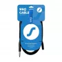 SSQ JSG3 - 3,5 mm į 6,3 mm stereo jack garso kabelis, 3 m, juodas