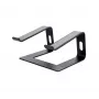 SSQ LS1 Laptop Stand - reguliuojamas ergonomiškas aliumininis stovas 10-15,6 colių nešiojamiesiems kompiuteriams, sidabrinis