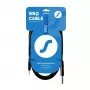 SSQ MiJS2 - 3,5 mm į 6,3 mm stereo jack garso kabelis, 2 m, juoda