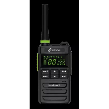 stabo freetalk com III PMR446 dviejų radijo stočių rinkinys (20262)